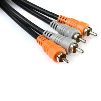 Hosa CRA-206 Stereo Interconnect, Dual RCA to Same, 6 m