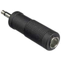 Hosa GMP-113 Adapter, 1/4 in TS to 3.5 mm TS