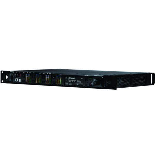 Shure AD4QUS Axient Four-Channel Wireless Receiver (Cables Provided) - Image 3