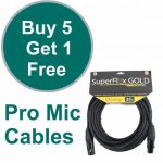 Stage Sound Mic Cable Bundles