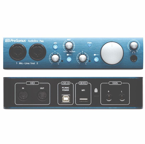 Presonus AudioBox iTwo Studio Bundle – Stage Sound