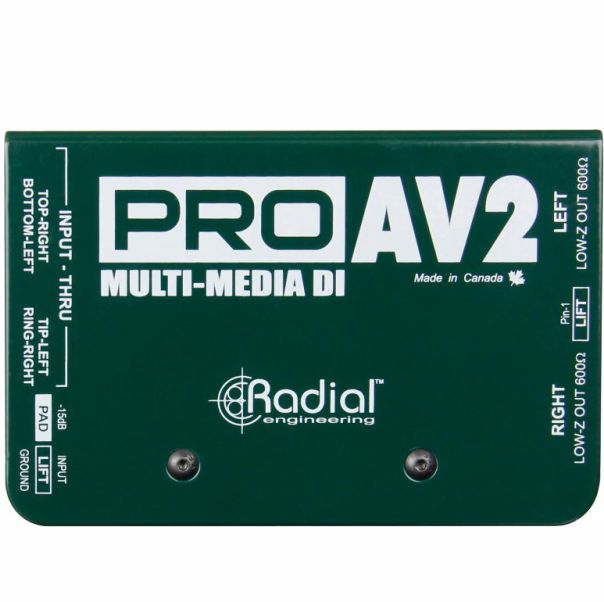 Radial Pro AV2 Multimedia Direct Box