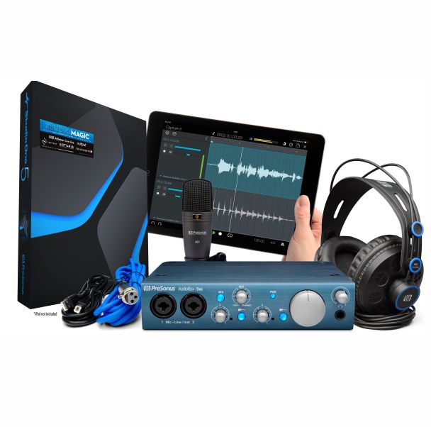 Presonus AudioBox iTwo Studio Bundle – Stage Sound