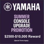 Yamaha Summer Console Upgrade Promo
